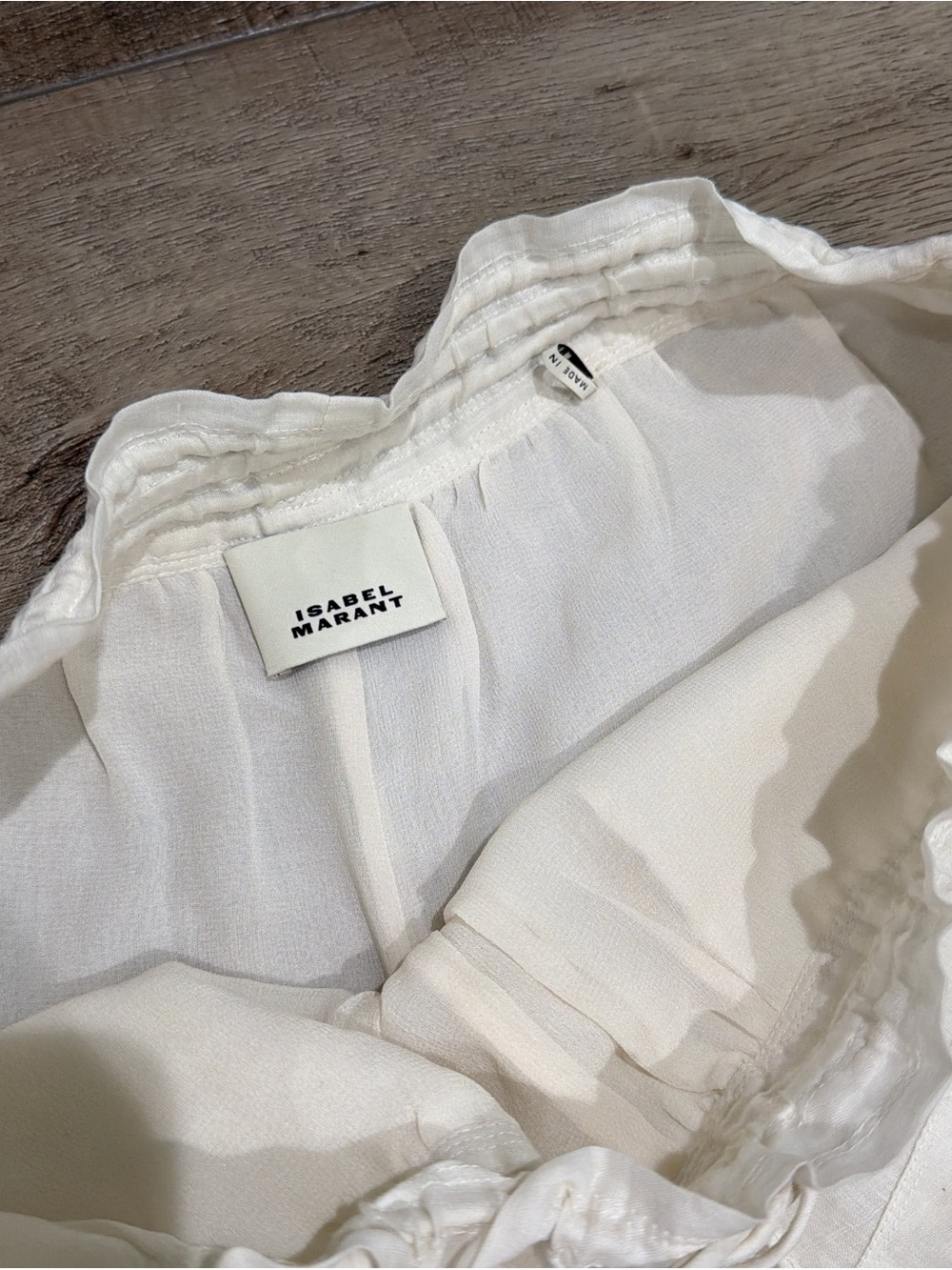 Isabel Marant Lola embroidered ramie mini shorts - Picture 4 of 9